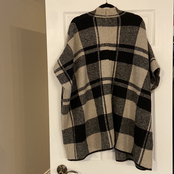 Plaid tunic sweater vest - Picture 4 of 4